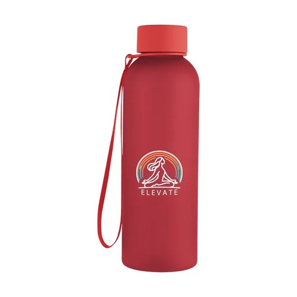 20 oz. rPET bottle with rubberized finish, wide mouth opening, screw-on... from ASI 61125 Hit Promotional Products / Hit®