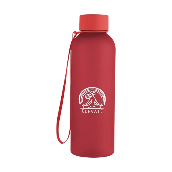 20 oz. rPET bottle with rubberized finish, wide mouth opening, screw-on... from ASI 61125 Hit Promotional Products / Hit®
