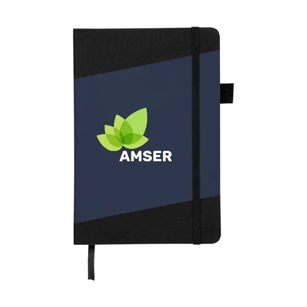 Recycled journal with 80 lined pages, pen loop, bookmark and strap... from ASI 61125 Hit Promotional Products / Hit®