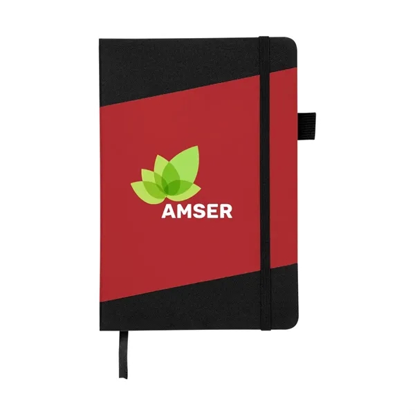 Recycled journal with 80 lined pages, pen loop, bookmark and strap... from ASI 61125 Hit Promotional Products / Hit®