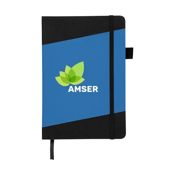 Recycled journal with 80 lined pages, pen loop, bookmark and strap... from ASI 61125 Hit Promotional Products / Hit®