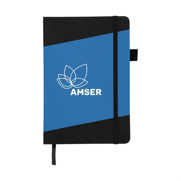 Recycled journal with 80 lined pages, pen loop, bookmark and strap... from ASI 61125 Hit Promotional Products / Hit®