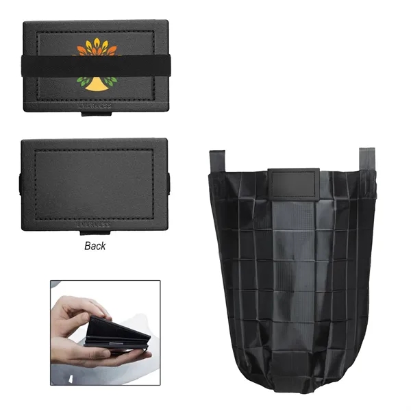 19.5" x 17" portable storage bag made of plastic and nylon... from ASI 61125 Hit Promotional Products / Hit®