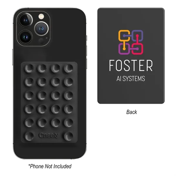 Plastic and silicone magnetic phone mount.... from ASI 61125 Hit Promotional Products / Hit®