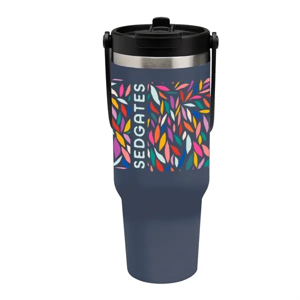 40 oz. recycled stainless steel tumbler with double-wall vacuum insulated design... from ASI 61125 Hit Promotional Products / Hit®