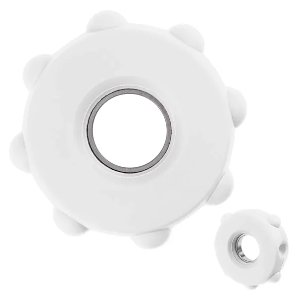 Silicone fidget spinner with push-pop bubbles.... from ASI 61125 Hit Promotional Products / Hit®