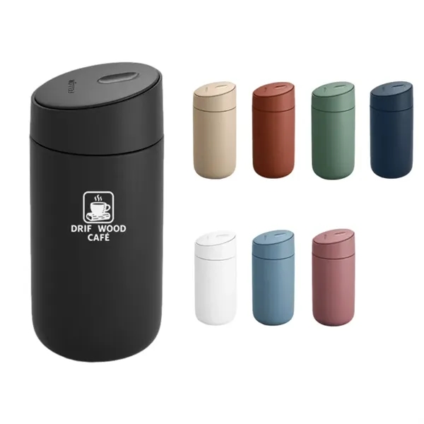 Stylish 12oz insulated mug with slide lid and ceramic interior-add your... from ASI 72657 Active Life Promo / Apres Ski Active Life