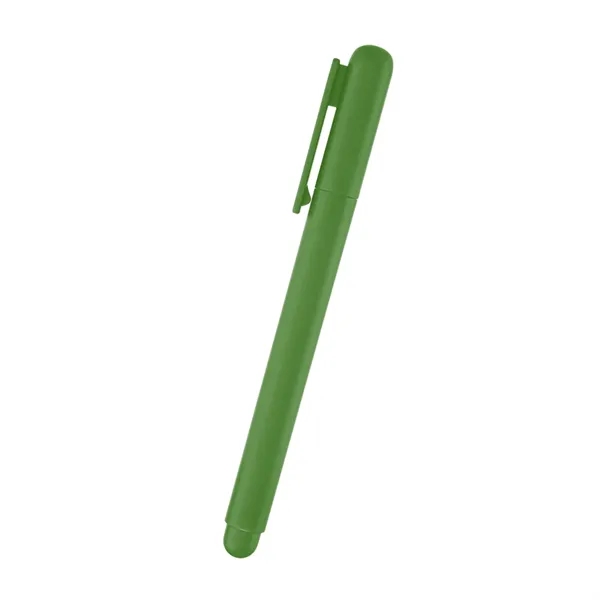 Recycled plastic gel pen with removable cap.... from ASI 61125 Hit Promotional Products / Hit®