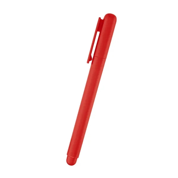 Recycled plastic gel pen with removable cap.... from ASI 61125 Hit Promotional Products / Hit®