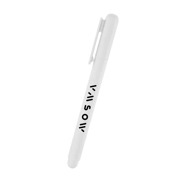 Recycled plastic gel pen with removable cap.... from ASI 61125 Hit Promotional Products / Hit®