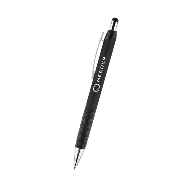Recycled aluminum ballpoint pen with plunger-action mechanism and NFC-enabled technology.... from ASI 61125 Hit Promotional Products / Hit®