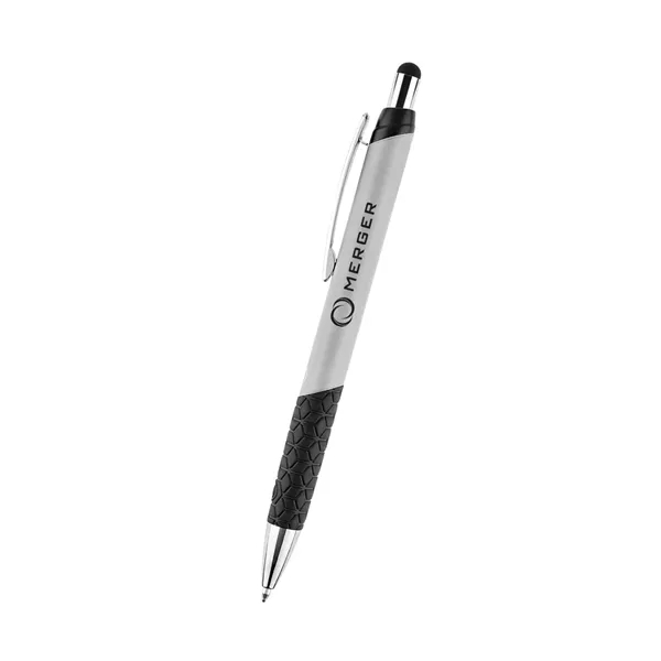 Recycled aluminum ballpoint pen with plunger-action mechanism and NFC-enabled technology.... from ASI 61125 Hit Promotional Products / Hit®
