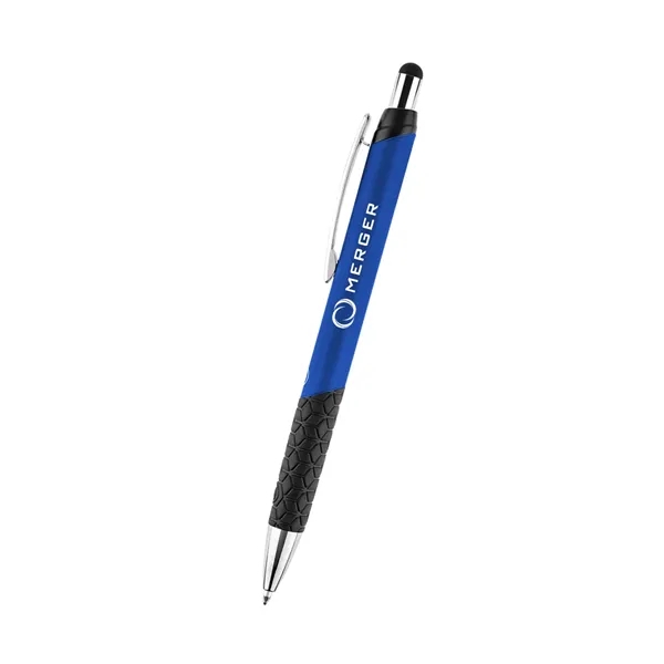 Recycled aluminum ballpoint pen with plunger-action mechanism and NFC-enabled technology.... from ASI 61125 Hit Promotional Products / Hit®