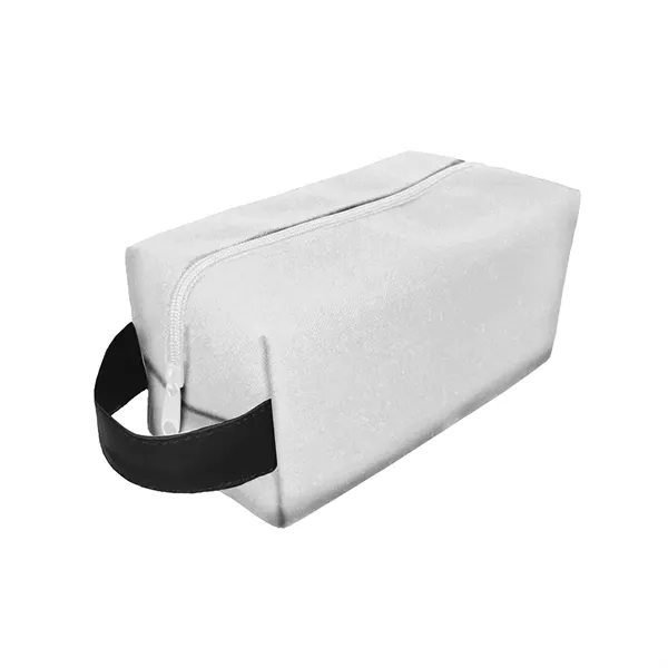 4" x 4" x 9" cosmetics bag with zippered main compartment... from ASI 61125 Hit Promotional Products / Hit®