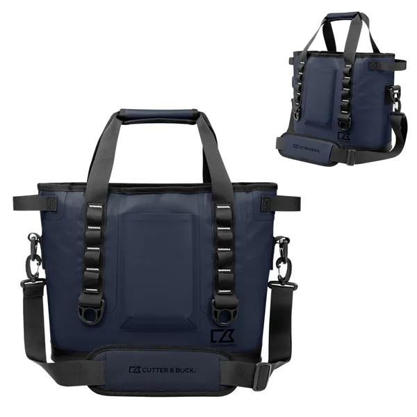 18-can cooler tote bag with side handles and adjustable/detachable padded shoulder... from ASI 61125 Hit Promotional Products / Hit®