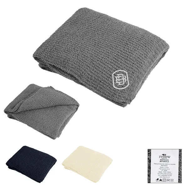 Recycled Teddy Throw Blanket... from ASI 61125 Hit Promotional Products / Hit®