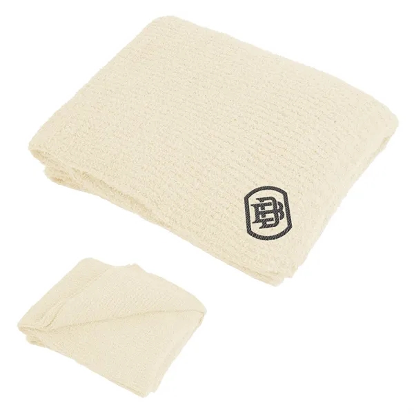 Recycled Teddy Throw Blanket... from ASI 61125 Hit Promotional Products / Hit®