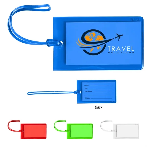 Jelly Luggage Tag... from ASI 61125 Hit Promotional Products / Hit®