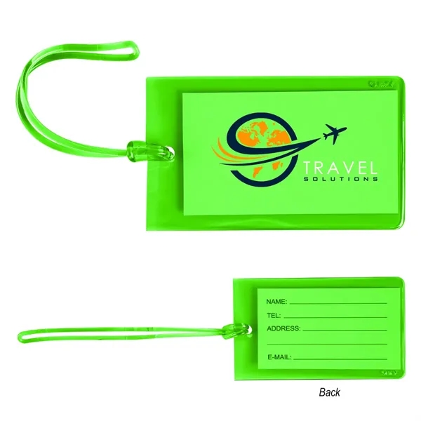 Jelly Luggage Tag... from ASI 61125 Hit Promotional Products / Hit®
