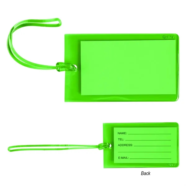 Jelly Luggage Tag... from ASI 61125 Hit Promotional Products / Hit®