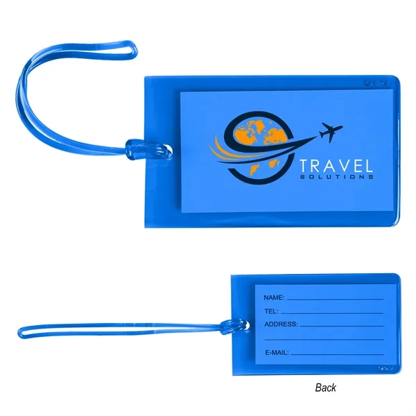 Jelly Luggage Tag... from ASI 61125 Hit Promotional Products / Hit®