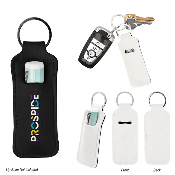 Lip Balm Holder Key Chain... from ASI 61125 Hit Promotional Products / Hit®