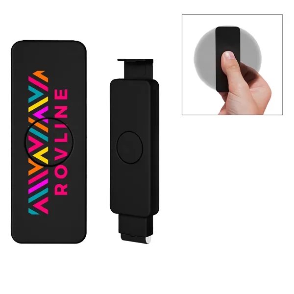 Fun Spinner Phone Stand With Screen Cleaner... from ASI 61125 Hit Promotional Products / Hit®