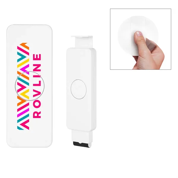 Fun Spinner Phone Stand With Screen Cleaner... from ASI 61125 Hit Promotional Products / Hit®