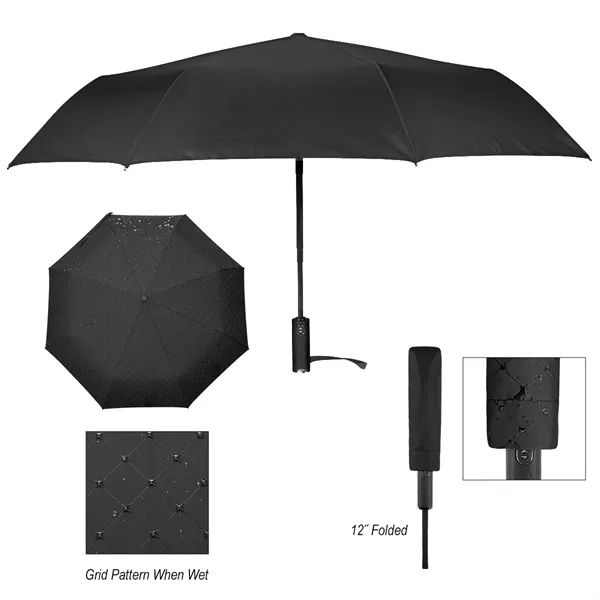 42" Arc Hidden Grid Telescopic Folding Umbrella With 100%...... from ASI 61125 Hit Promotional Products / Hit®