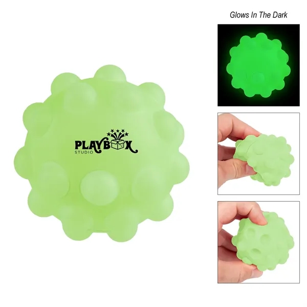 Glow-In-The-Dark Push Pop Ball... from ASI 61125 Hit Promotional Products / Hit®