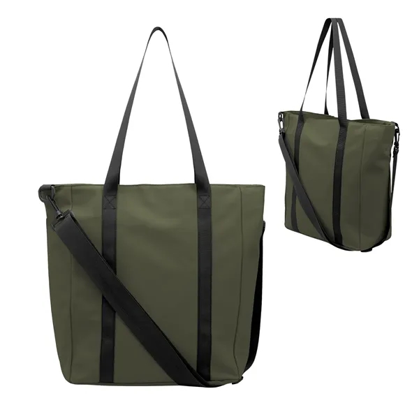 Hudson rPET Leatherette Tote Bag... from ASI 61125 Hit Promotional Products / Hit®