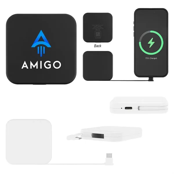 1,200 mAh Mini rABS Power Bank... from ASI 61125 Hit Promotional Products / Hit®