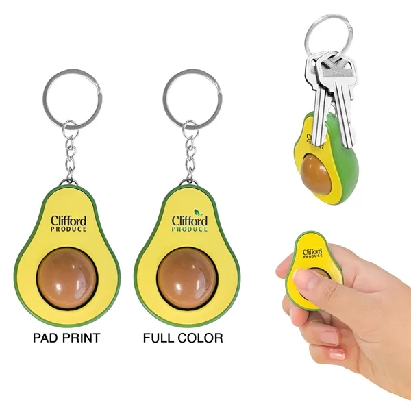 Rotate the pit of the avocado fidget keychain to alleviate daily... from ASI 52710 Lincoln Line