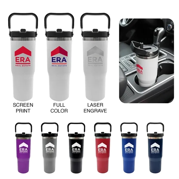 The spill proof, twist closure lid of this tumbler includes a... from ASI 52710 Lincoln Line