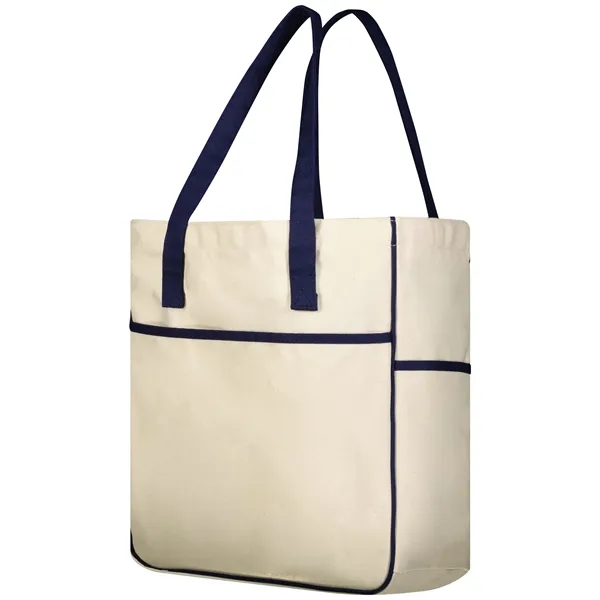 Cotton tote with canvas handles.... from ASI 37461 Augusta Sportswear / Holloway Sportswear