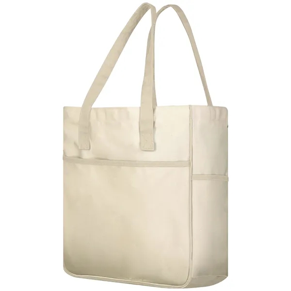 Cotton tote with canvas handles.... from ASI 37461 Augusta Sportswear / Holloway Sportswear