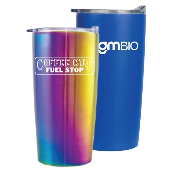 This 20 Oz. Stainless Steel Double wall Tumbler comes in various... from ASI 92868 US Poly Enterprise Inc / The Poly Line