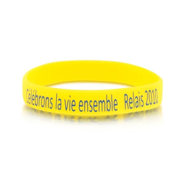 Adult size awareness wristband available in half-band or all around print.... from ASI 93987 Martini-Vispak Inc.