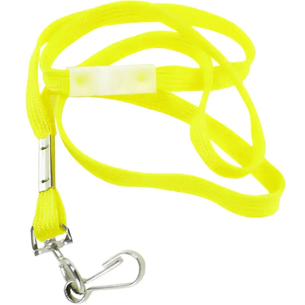 Round 38" nylon lanyard with snap hook. Blank item only.... from ASI 54100 Fields Manufacturing Inc