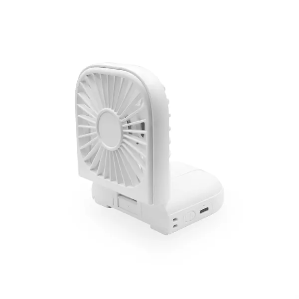 A Multi-functional wearable foldable fan with mirror... from ASI 91435 Tomax USA