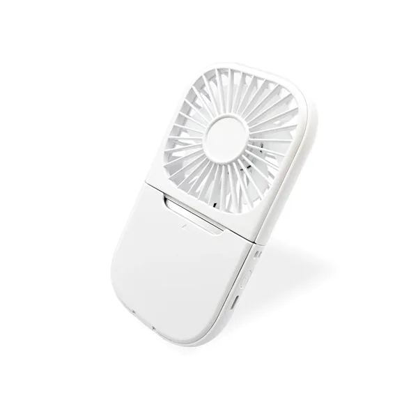 A Multi-functional wearable foldable fan with mirror... from ASI 91435 Tomax USA
