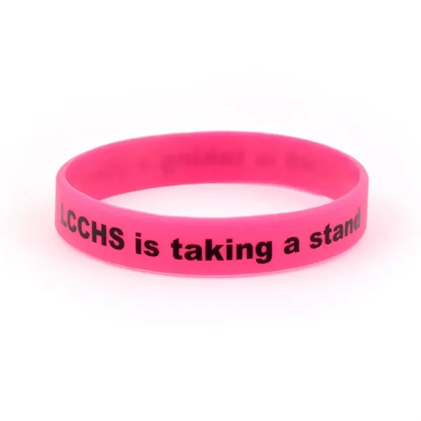 Youth size awareness wristband available in half-band or all around print.... from ASI 93987 Martini-Vispak Inc.