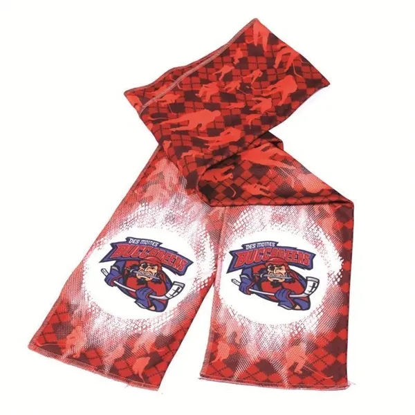 Fleece scarf great for any tradeshow, fundraiser, or charity events throughout... from ASI 93987 Martini-Vispak Inc.