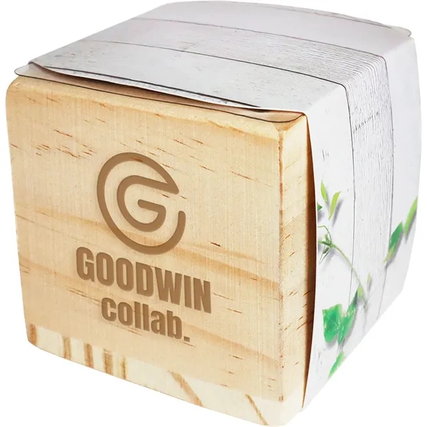 Wooden cube grow kit with a seed packet, waterproof protective liner,... from ASI 54100 Fields Manufacturing Inc / Fields