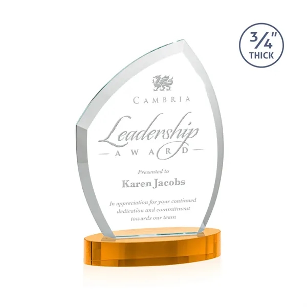 With its beautiful curved beveled frame, the 3/4" thick Starfire Crystal... from ASI 84592 St Regis Group / St Regis