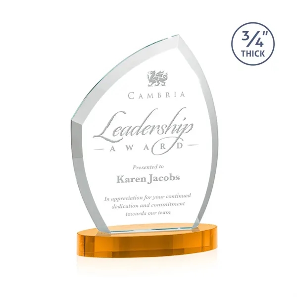 With its beautiful curved beveled frame, the 3/4" thick Starfire Crystal... from ASI 84592 St Regis Group / St Regis