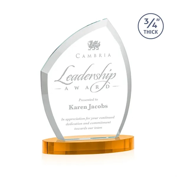 With its beautiful curved beveled frame, the 3/4" thick Starfire Crystal... from ASI 84592 St Regis Group / St Regis