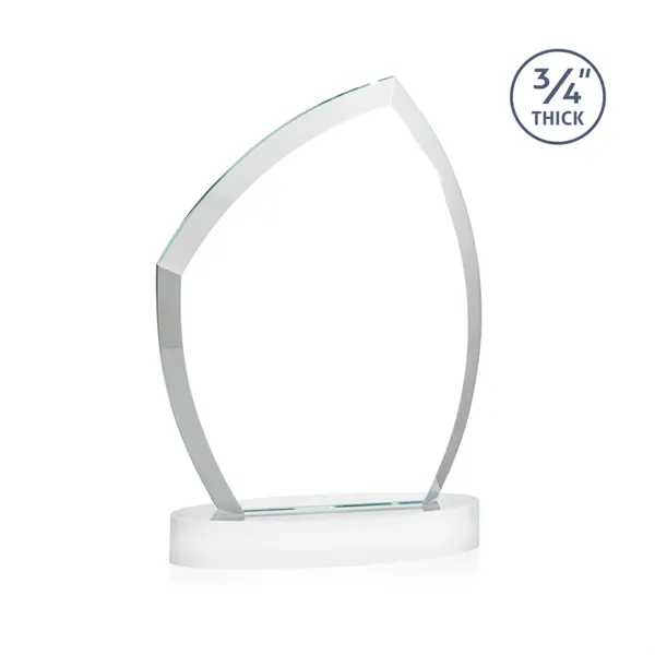 With its beautiful curved beveled frame, the 3/4" thick Starfire Crystal... from ASI 84592 St Regis Group / St Regis