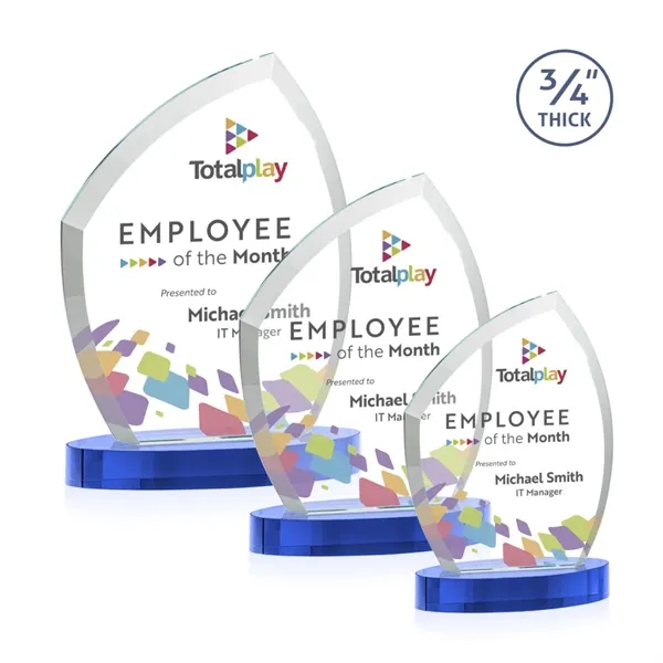 With its beautiful curved beveled frame, the 3/4" thick Starfire Crystal... from ASI 84592 St Regis Group / St Regis