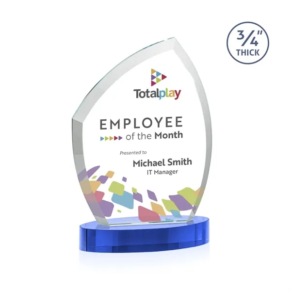 With its beautiful curved beveled frame, the 3/4" thick Starfire Crystal... from ASI 84592 St Regis Group / St Regis